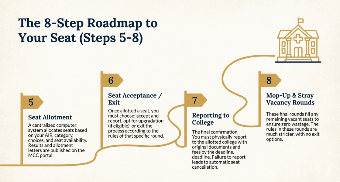 Important Rules About Exit & Forfeiture in NEET UG 2026 Counselling