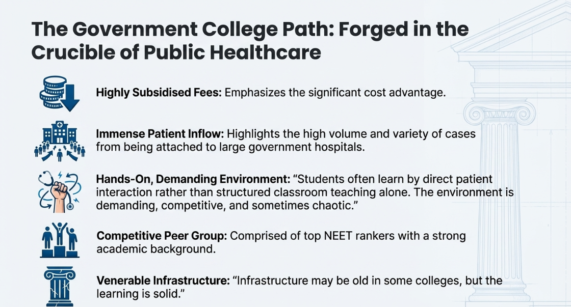 Key Characteristics of Government Medical Colleges